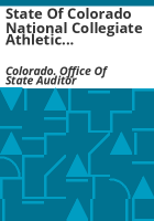 State_of_Colorado_National_Collegiate_Athletic_Association_financial_data_compilation_report__fiscal_year_2013