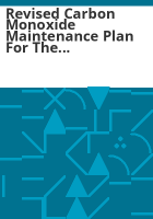 Revised_carbon_monoxide_maintenance_plan_for_the_Longmont_attainment_maintenance_area