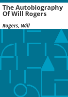 The_autobiography_of_Will_Rogers