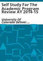 Self_study_for_the_academic_program_review_AY_2014-15