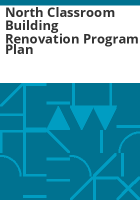 North_Classroom_Building_renovation_program_plan