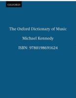 The_Oxford_dictionary_of_music
