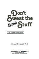 Don_t_sweat_the_small_stuff