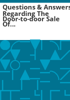 Questions___answers_regarding_the_door-to-door_sale_of_meat___poultry