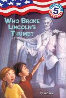 Who_broke_Lincoln_s_thumb_